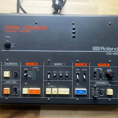Roland CSQ-600 Computer Controlled Digital Sequencer 1980 - 1983 - Black