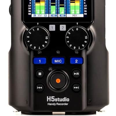 Zoom H5studio 6-Track 32-Bit Float Handy Recorder Bundle with APH-5s Accessory Pack with Hairy Windscreen, Padded Shell Case, AC Adapter, & USB C-Cable (H5s + APH5s Accessory Pack) image 2