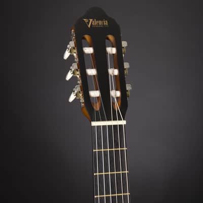 Valencia VC 204/L Lefthand Antique Natural - Lefthand Classical Guitar image 3