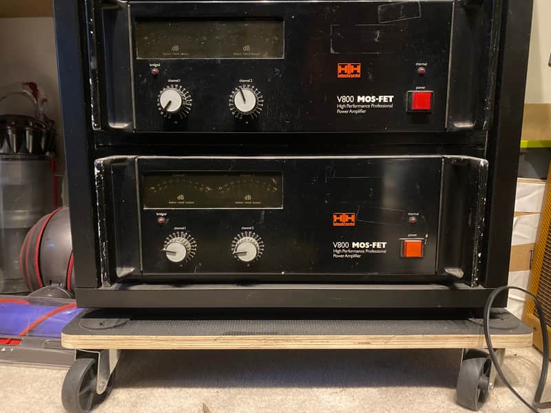 X2 HH V800 Power amps V800 1980-1990 - Excellent image 1