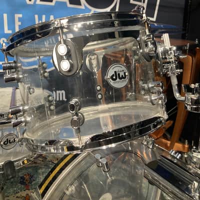 Zak Starkey's The WHO, 2010 Super Bowl Halftime Show, DW-Zildjian Custom Clear Acrylic Complete Drum Set. Authenticated! image 20