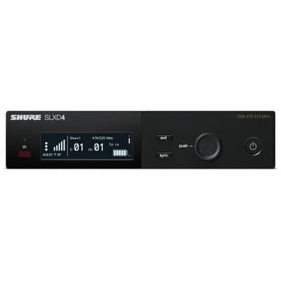 Shure SLXD24/SM58 Digital Wireless Handheld Microphone System with SM58 Capsule (G58: 470 to 514 MHz) image 4