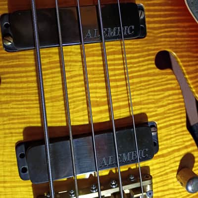 Moonstone M-1 80s custom 5 string image 3