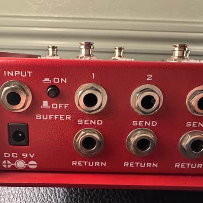 Carl Martin Octa-Switch III 2010s - Red image 9