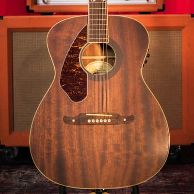 Fender Tim Armstrong Hellcat Acoustic Left Handed (Owned by Mikey Demus of Skindred) image 1