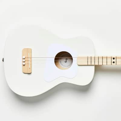 Loog Pro Acoustic Guitar - White image 2