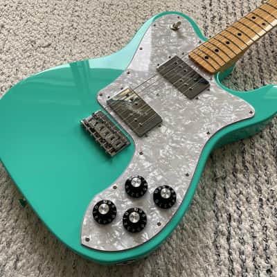 Fender MIJ Limited Edition '70s Reissue Telecaster Deluxe 2020 - Sea Foam Green image 2