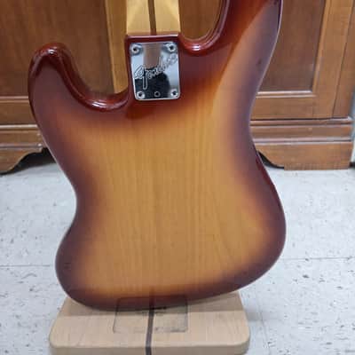 Fender Standard Jazz Bass with Maple Fretboard 1984 - 1986 - Sienna Sunburst image 7