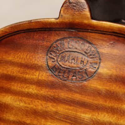 Violin Belfast Northern Ireland- John Goodwin, maker image 2