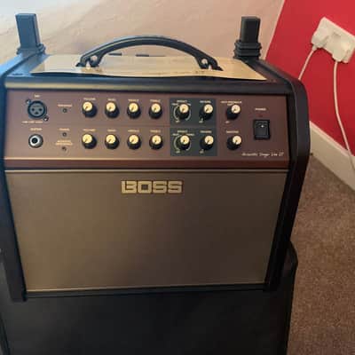 Boss ACS-LIVELT Acoustic Singer Live LT 60-Watt 1x6.5" Guitar Combo 2020 - Present - Brown image 2