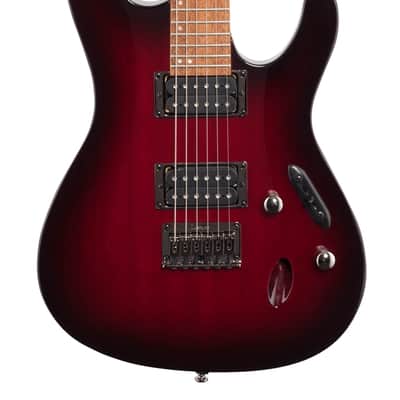 Ibanez S521 Electric Guitar Blackberry Sunburst image 3