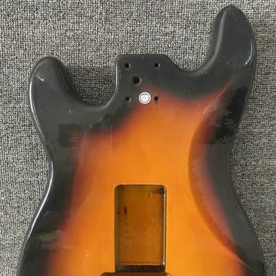 Tobacco Burst Stratocaster Strat Style Guitar Body image 9