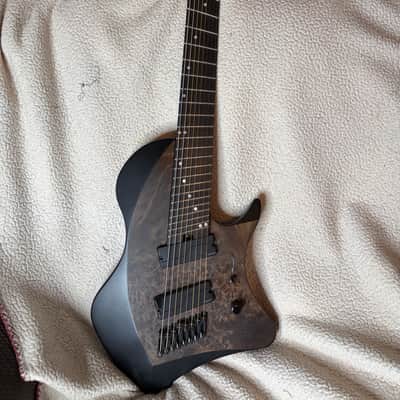 Abasi Concepts Larada Legion 8 2020 - Satin Black/Burl w/ OHSC image 1