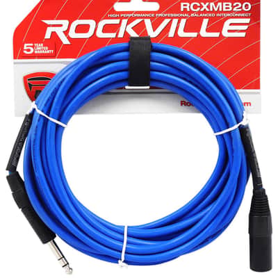 (2) Rockville BPA8 300 Watt 8" Powered Speakers+Mackie 5-Channel Mixer+Cables image 14