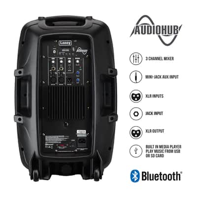 Laney AH112-G2 Active moulded speaker with Bluetooth 400W 1x12" image 5