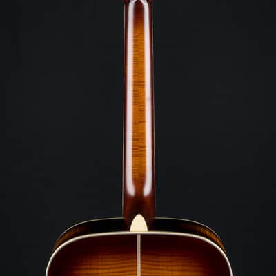 Martin M 0000 Custom Flamed Maple and High Altitude Swiss Spruce Full Ambertone Burst NEW - Ambertone Burst image 21