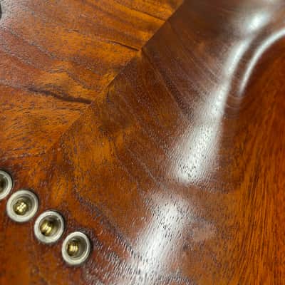 Easy E S-Style SSS Parts Guitar - Mahogany image 10