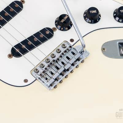 1984 Fender Stratocaster ‘72 Vintage Reissue ST72-55 Olympic White E-Serial, Japan MIJ Fujigen image 8