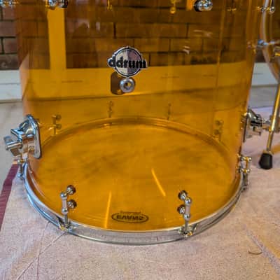 ddrum Diode Dominator (2006-2010s) - Orange Acrylic John Bonham Replica image 9