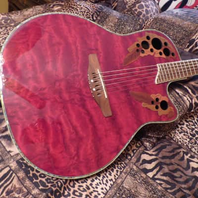 Ovation CC44-2WFB  Red image 3