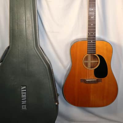 Martin D-18 Dreadnought Acoustic Guitar with original case Vintage 1970 D18 image 1
