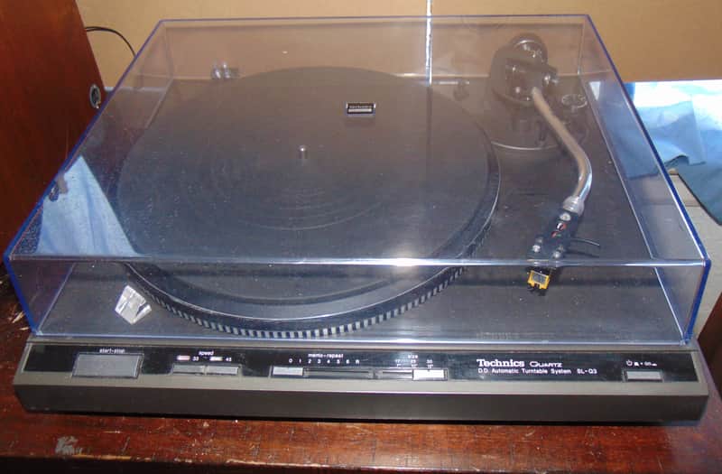 Technics SL-Q3 Direct Drive-Fully Automatic Turntable- Tested-Working - Rare Black Version image 1