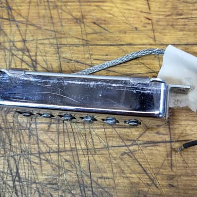Vintage RARE 1965 Japan Matsumoku Conrad Baritone or 6 string Braided Wire Guitar Pickup Installation Screws Luthier Parts #3 image 3