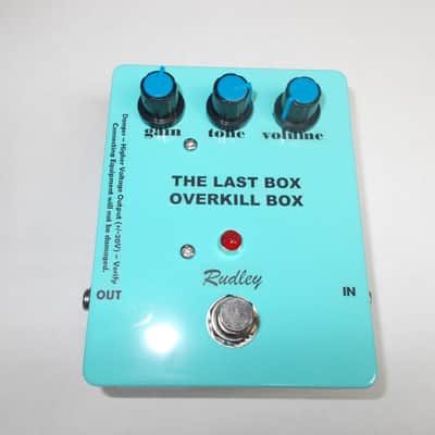 Rudley The Last Box Overkill Box Clean or Distortion Boost Fuzz Screamer Handmade Extreme Power SN-9 image 1