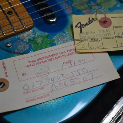 MINT 1993 Fender Japan A-Serial TL69-75 ’69 Telecaster Reissue Blue Flower w/HC, MIJ, FujiGen image 3