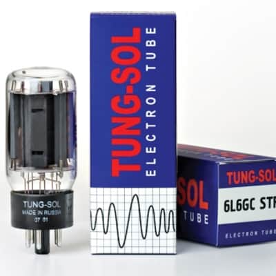 Tung-Sol 6L6GC "STR" Power Tube, Matched Pair. Brand New with FREE 24-Hour Burn-In! image 2