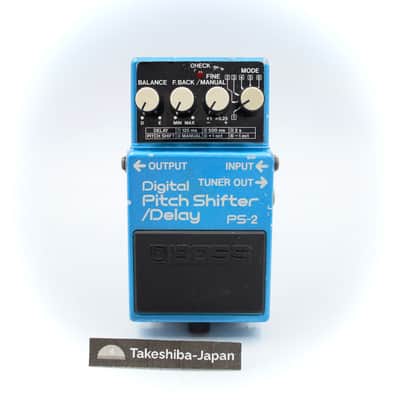 Boss PS-2 Digital Pitch Shifter Delay 1988 Made in Japan Guitar Effect Pedal 963977 image 1