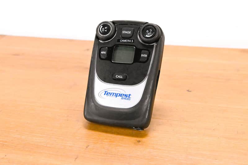Clear-Com TMR42524INCC Tempest 2400 4-Channel Wireless Belt Station CG01PQU image 1