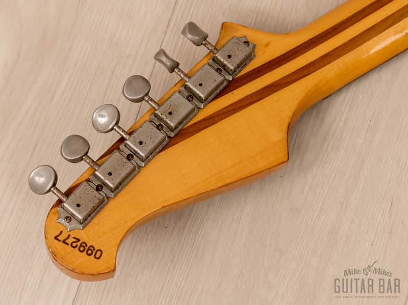 1980 Aria Pro II Rev-Sound RS-750 Neck Through Superstrat Natural