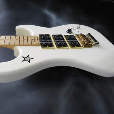 2005 Kramer Richie Sambora Jersey Star, White W/ Original Hard Case image 3