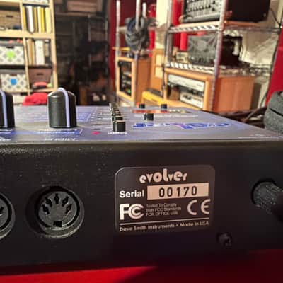 Dave Smith Instruments Evolver Desktop Monophonic Synthesizer 2002 - 2016 - Blue image 6