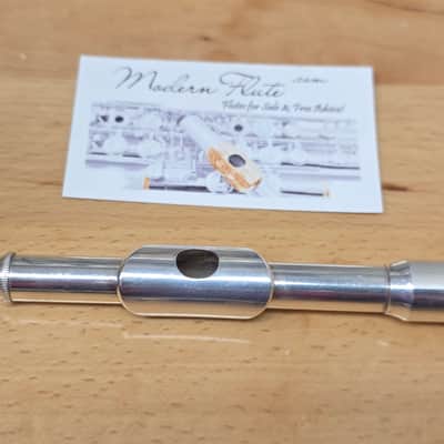 Vintage Uebel Handmade German Professional C Piccolo w/ Split E Grenadilla Wood Boehm w/ Silver Headjoint Leather Pads Nice image 5