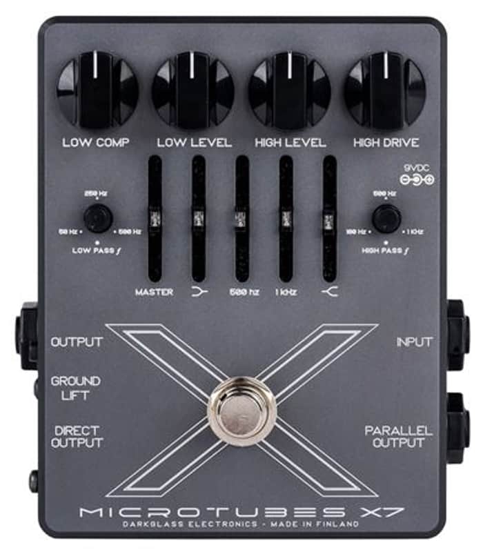 Darkglass Microtubes X7 Multiband Bass Distortion Pedal image 1