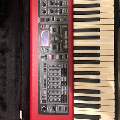 Nord Electro 5D SW73 Semi-Weighted 73-Key Digital Piano 2015 - 2018 - Red image 3