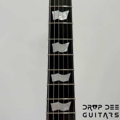 ESP Original Series Eclipse Custom Electric Guitar w/ Case - Silver Liquid Metal Burst image 12