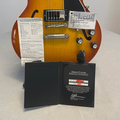 Gibson ES 339 Custom Shop 2008 - Caramel Burst image 8
