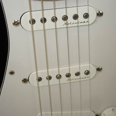 2013 Fender Eric Clapton "Blackie" Stratocaster Electric Guitar, Maple Fingerboard, Black w/ Case image 7