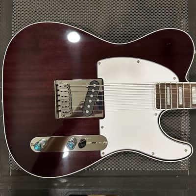 Warmoth Custom Mahogany Esquire 2020 - Transparent Purple image 17