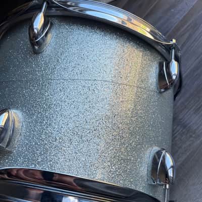 Yamaha Oak Custom Tom - 12x8 - Silver Sparkle - 2000’s image 5