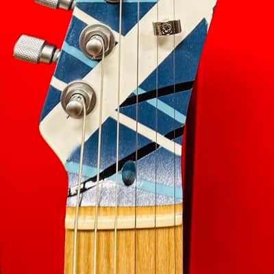 Warmoth Telecaster 2025 - Blue Frankie with Bigsby nitro image 7
