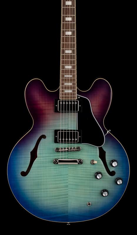 Epiphone ES-335 Figured - Blueberry Burst #11844 image 1