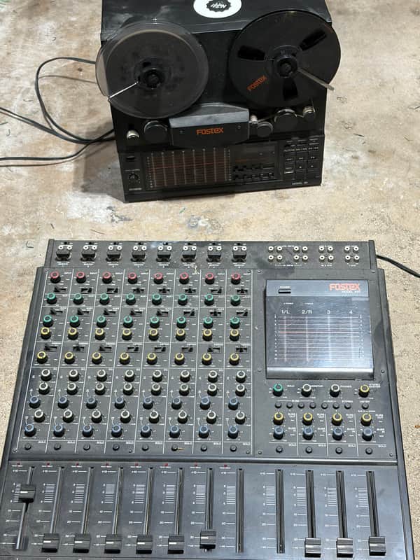 Fostex Model 80 and Model 450 Mixer mid 80's image 1