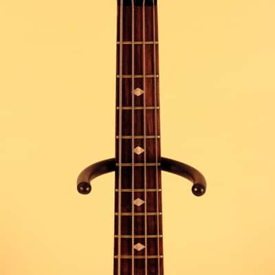 Very Rare.. Samick mini Mockingbird bass 1980 Black image 13