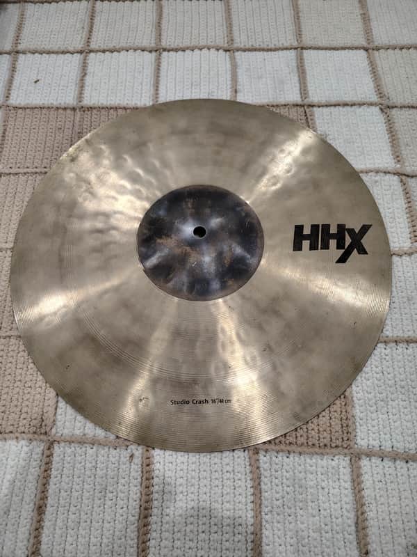 Sabian 16" HHX Studio Crash Cymbal 2001 - Present - Natural image 1
