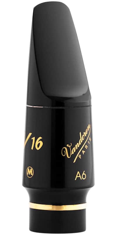 Vandoren SM812M V16 A6 Medium Hard Rubber Alto Saxophone Mouthpiece image 1