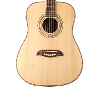 Oscar Schmidt OGHS-A | 1/2 Dreadnought Acoustic Guitar, Natural Spruce. New with Full Warranty! image 1
